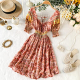 Floral Mini Dress
