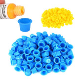 100Pcs/set Plastic Microblading Tattoo Ink Cup Holder